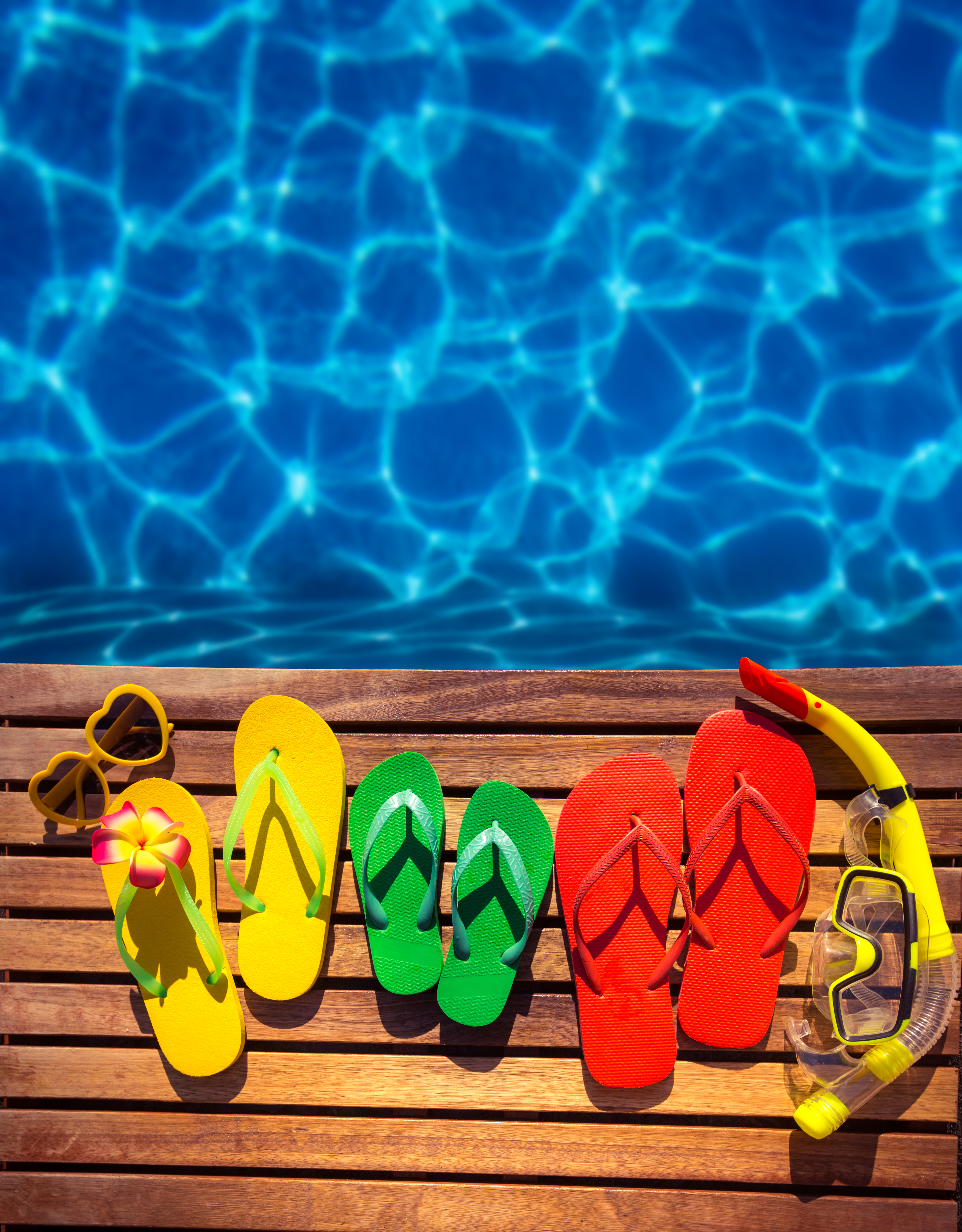 Ease into summer vacation from school mode so you can relax by the pool.